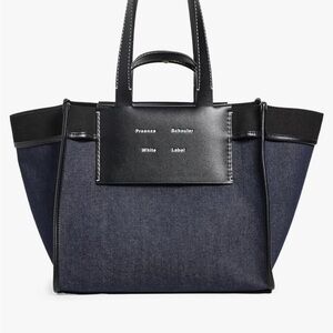 Proenza Schouler Black and Navy Tote